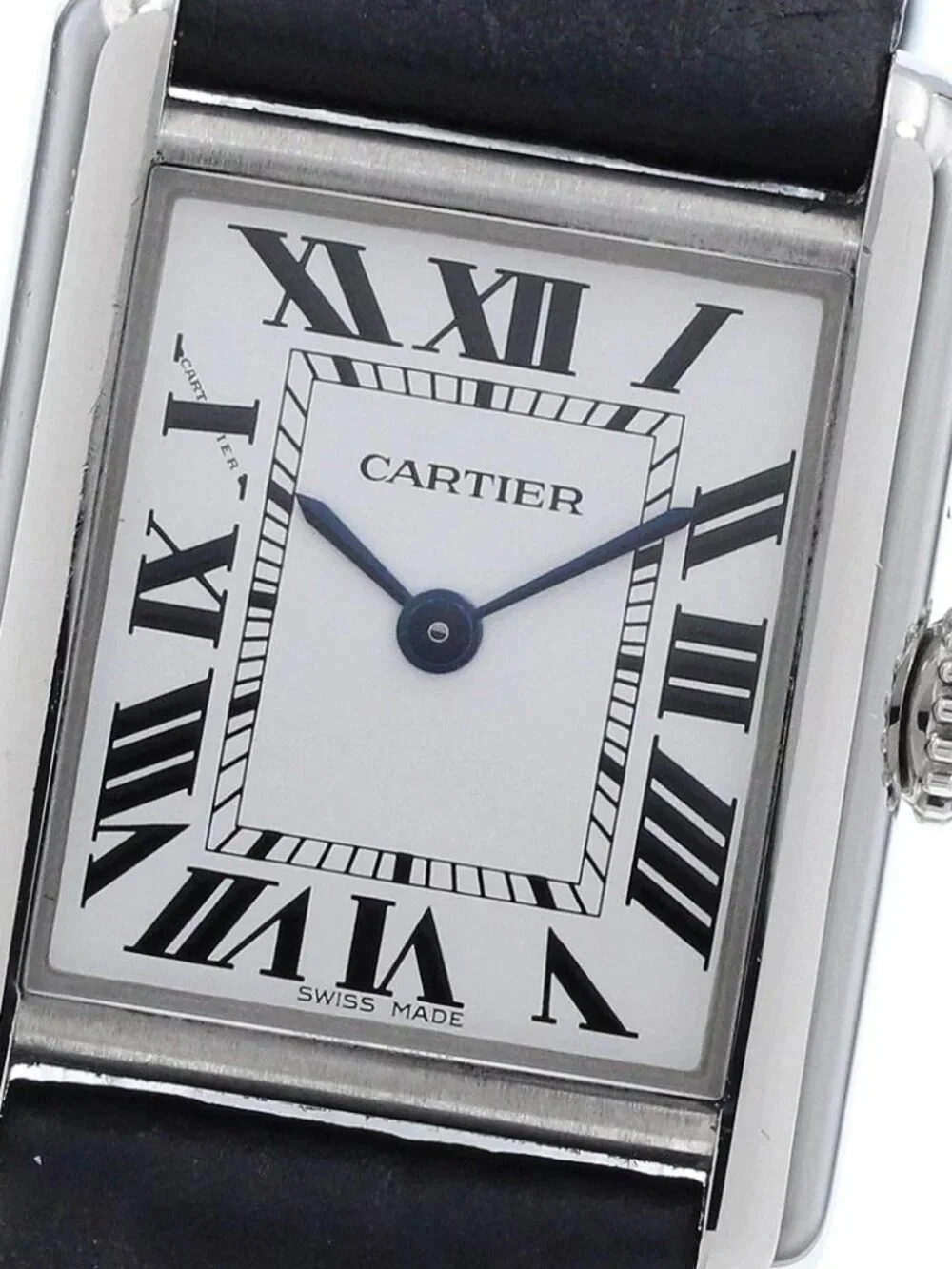 CARTIER Tank Must SM WSTA0042 Silver Dial